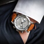 Mühle-Glashütte Teutonia Sport I Clous de Paris Cuir marron - M1-29-65-LB