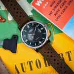 Mühle-Glashütte Teutonia Sport II Racing Green / Leder braun - M1-29-74-LB-B