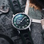 Mühle-Glashütte Teutonia Sport II Racing Green / Leder schwarz - M1-29-74-LB-S