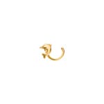 Piercing de nez spirale or jaune 750/18 ct Dauphin - 760111GG