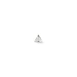 Nose Piercing 750/18 K White Gold with Diamond 0.01ct H/Si - 1289.02190/0003