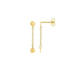 Ohrhänger 375/9 K Gelbgold