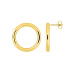 Ohrhänger 375/9 K Gelbgold Ø 20mm