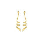 Ohrhänger 375/9 K Gelbgold Spiralen