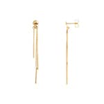 Drop Earrings 750/18 K Yellow Gold