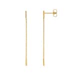 Drop Earrings 750/18 K Yellow Gold