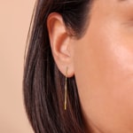 Drop Earrings 750/18 K Yellow Gold - 11833