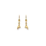 Ohrhänger 750/18 K Gelbgold, Delfin
