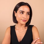 Boucle d'oreilles pendantes or jaune 750/18 ct Croix - 483771.6