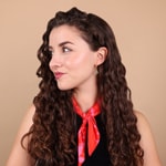 Boucle d'oreilles pendantes or jaune 750/18 ct avec saphir - 1879S