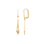 Ohrhänger 750/18 K Gelbgold mit Zirkonia - PE03991-1-GG