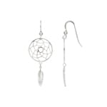 Ohrhänger 925 Silber rhodiniert Traumfänger - 305994