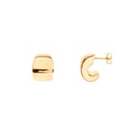 Ohrringe 750/18 K Gelbgold galvanisiert