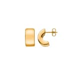 Ohrringe 750/18 K Gelbgold galvanisiert