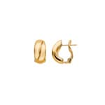 Ohrringe 750/18 K Gelbgold galvanisiert