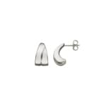Earrings 750/18 K White Gold electroplated