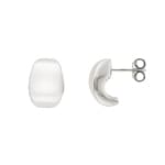 Ohrringe 750/18 K Weissgold galvanisiert