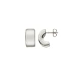 Earrings 750/18 K White Gold electroplated