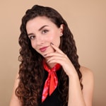 Ohrstecker 375/9 K Gelbgold mit Blautopas Tropfen - 9K8194.2T