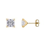 Ohrstecker 375/9 K Gelbgold mit Zirkonia carrée 7mm - 9K8038.7Z