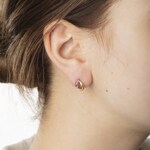 Ohrstecker 750/18 K Bicolor - 1563.03886/0001