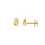 Stud Earrings 750/18 K Yellow Gold