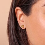Ohrstecker 750/18 K Gelbgold 6.5mm - 8379.2