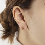 Ohrstecker 750/18 K Gelbgold, Herz - 1163.03559/0003