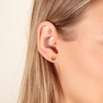 Ohrstecker 750/18 K Gelbgold Katzen - 169001.6GG