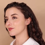 Stud Earrings 750/18 K Yellow Gold Cloverleaf with Diamonds 0.20 ct H/si - OR-31785-GG