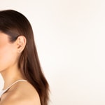 Ohrstecker 750/18 K Gelbgold mit Blautopas - 188851.6TO