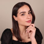 Ohrstecker 750/18 K Gelbgold mit Rubin Ø 4mm - GW204JR