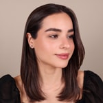 Stud Earrings 750/18 K Yellow Gold with Sapphire - PE03784-2-GG