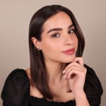 Ohrstecker 750/18 K Gelbgold mit Saphir Ø 4mm - GW204JS