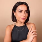 Ohrstecker 750/18 K Gelbgold mit Saphir Ø 5mm - GW205JS