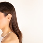 Ohrstecker 750/18 K Gelbgold mit Zirkonia - 184861.6ZIR