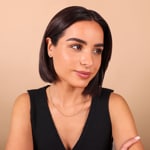 Ohrstecker 750/18 K Gelbgold mit Zirkonia Ø 4mm - 8037.4Z