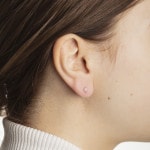 Ohrstecker 750/18 K Gelbgold Ø 3.0mm mit Akoya-Kulturperle - 1162.03530/0001