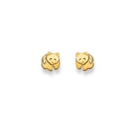 Ohrstecker 750/18 K Gelbgold, Pandabär