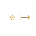 Ohrstecker 750/18 K Gelbgold Sterne