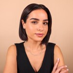 Stud Earrings 750/18 K White Gold Baby Feets - 199501.6W