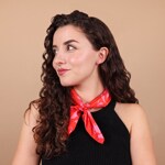 Stud Earrings 750/18 K White Gold Heart with Cubic Zirconia - 252001.6ZW