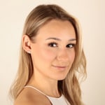 Ohrstecker 750/18 K Weissgold Katzen - 169001.6WG