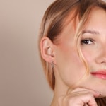 Ohrstecker 750/18 K Weissgold mit Diamanten 0.19 ct H/si - OR-73273-WG