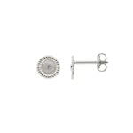 Ohrstecker 750/18 K Weissgold mit Zirkonia