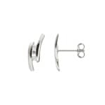 Ohrstecker 750/18 K Weissgold mit Zirkonia