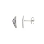 Ohrstecker 750/18 K Weissgold mit Zirkonia