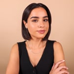 Ohrstecker 750/18 K Weissgold Schmetterling mit Zirkonia & Perlmutt - 136641.6ZIRW