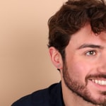 Clous d'oreilles or gris 750/18 ct Ø 4.5mm avec zircones bleu - 1262.03058/0003