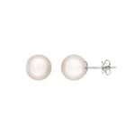 Clous d'oreilles or gris 750/18 ct Ø 9.0mm avec Perle de culture Akoya - 1262.02181/0003